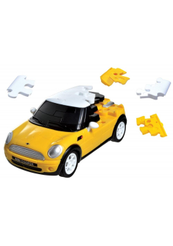 Puzzle 3D CARS - Mini Cooper - poziom 4/4 G3