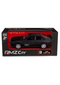 RMZ City Audi Quattro Coupe (1980-1991) Matte czarny w skali 1:35