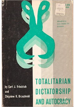 Totalitarian dictatorship and autocracy