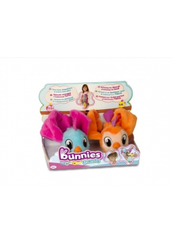 Bunnies friends Króliczek z magnesem pluszowy 2pak