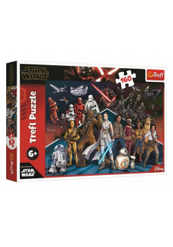 Puzzle 160 Bohaterowie Gwiezdnych Wojen TREFL