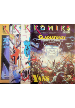 Komiks fantastyka Nr 1 do 4 / 89