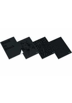 Zeszyt A5/40K linia Clever Black (8szt)