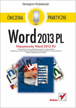 Word 2013 PL Ćwiczenia praktyczne