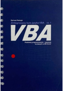 Zintegrowany kurs języka VBA Część 1