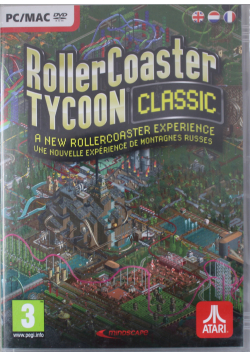 Roller Coaster Tucoon DVD Nowa