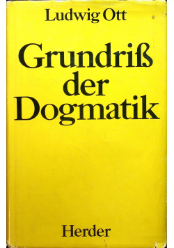 Grundriss der Dogmatik