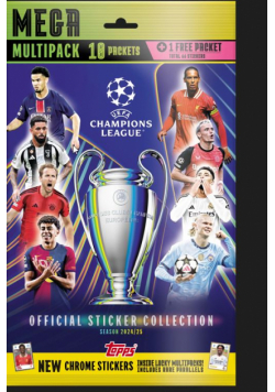 UEFA Champions League 2024/25 naklejki mega multipack