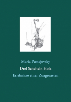 Drei Scheiteln Holz