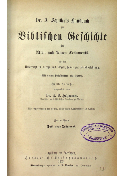 Biblischen geschichte 1873 r