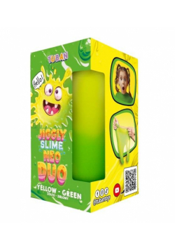 Jiggly Slime Neo Duo żółto zielony 430 g