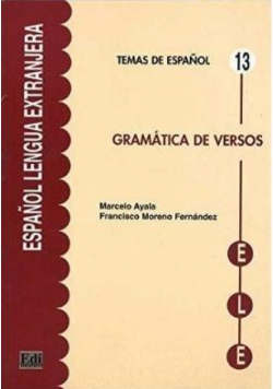 Gramatica de versos Temas de espanol