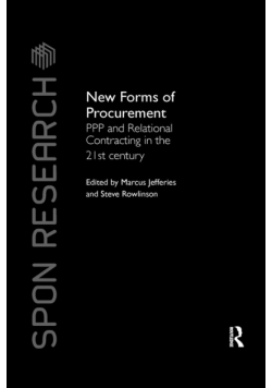 New Forms of Procurement