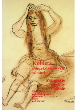 Kobieta o bursztynowych włosach