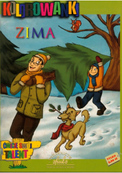 Kolorowanka: zima