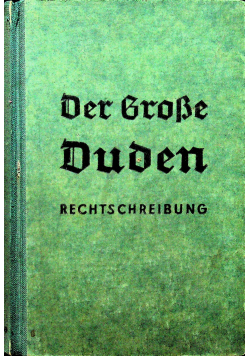 Der Grosse Duden 1939 r
