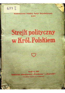 Strejk polityczny w Król Polskiem 1905 r