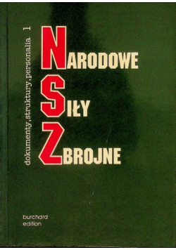 Narodowe siły zbrojne Tom 1