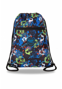 Worek na buty Coolpack VERT FOOTBALL BLUE