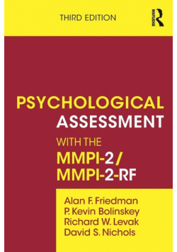 Psychological Assessment with the MMPI-2 / MMPI-2-RF