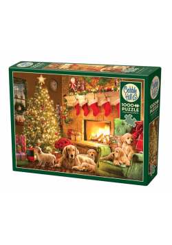 Puzzle 1000 Świąteczny kominek G3