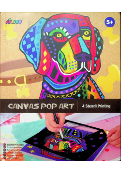 Płótno Pop art Pies