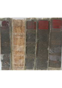 Ilustrowana Encyklopedja Trzaski Everta i Michalskiego Tom I do V,  1927 r.