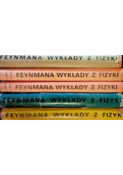 Feynmana wykłady z fizyki 5 tomów