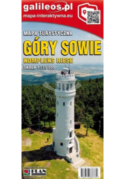 Mapa - Góry Sowie 1:35 000 laminowana