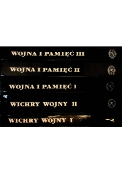 Wichry wojny / Wojna i pamięć  5  Tomów