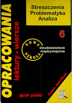 Opracowania 6 Dwudziestolecie międzywojenne