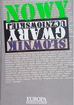 Nowy słownik gwary uczniowskiej