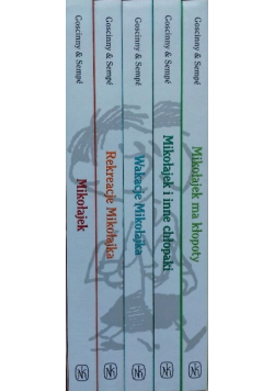 Mikołajek komplet 5 książek