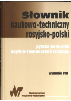 Słownik naukowo-techniczny rosyjsko - polski