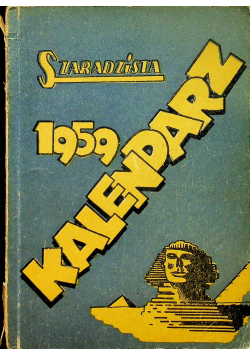 Kalendarz 1959