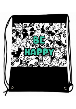 Worek szkolny plecak WR1043 Be happy MESIO