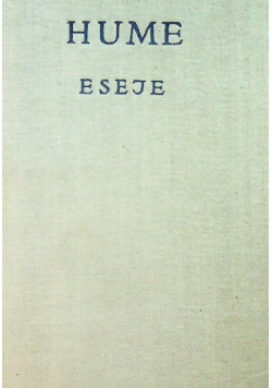 Hume Eseje
