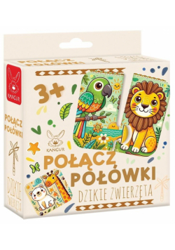 Gra Połącz Połówki Dzikie Zwierzęta