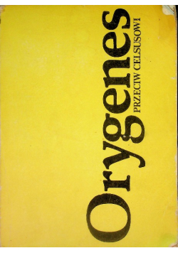 Orygenes przeciw celsusowi