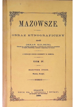 Mazowsze 1888 r.