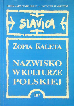 Nazwisko w kulturze Polskiej