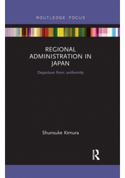 Regional Administration in Japan