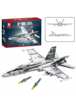 Klocki konstrukcyjne myśliwiec F-16 Fighting