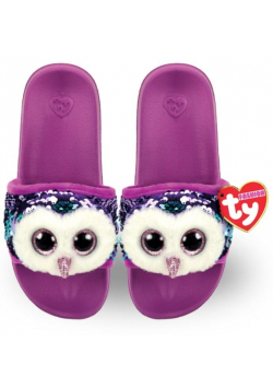 Ty Fashion cekinowe kapcie - Sowa rozm.L