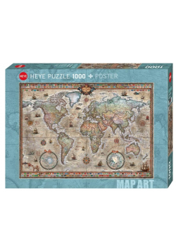 Puzzle 1000 Świat-Retro, Rajko Zigic