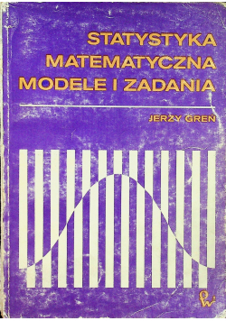 Statystyka matematyczna modele i zadania