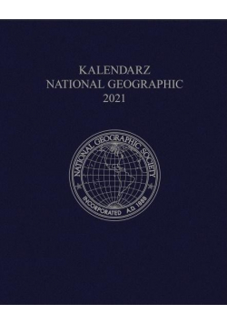 Kalendarz 2021 National Geographic Granatowy