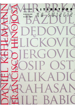 Literatura na świecie nr 11 12/2005