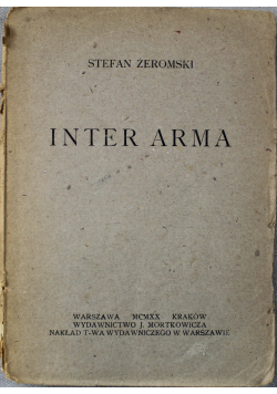 Inter Arma 1920 r.