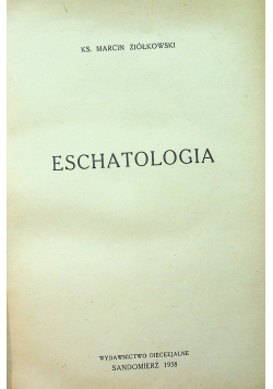Eschatologia